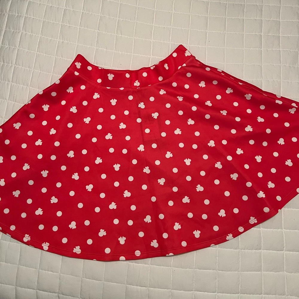 Hot Topic Minnie Mouse Dot Skirt